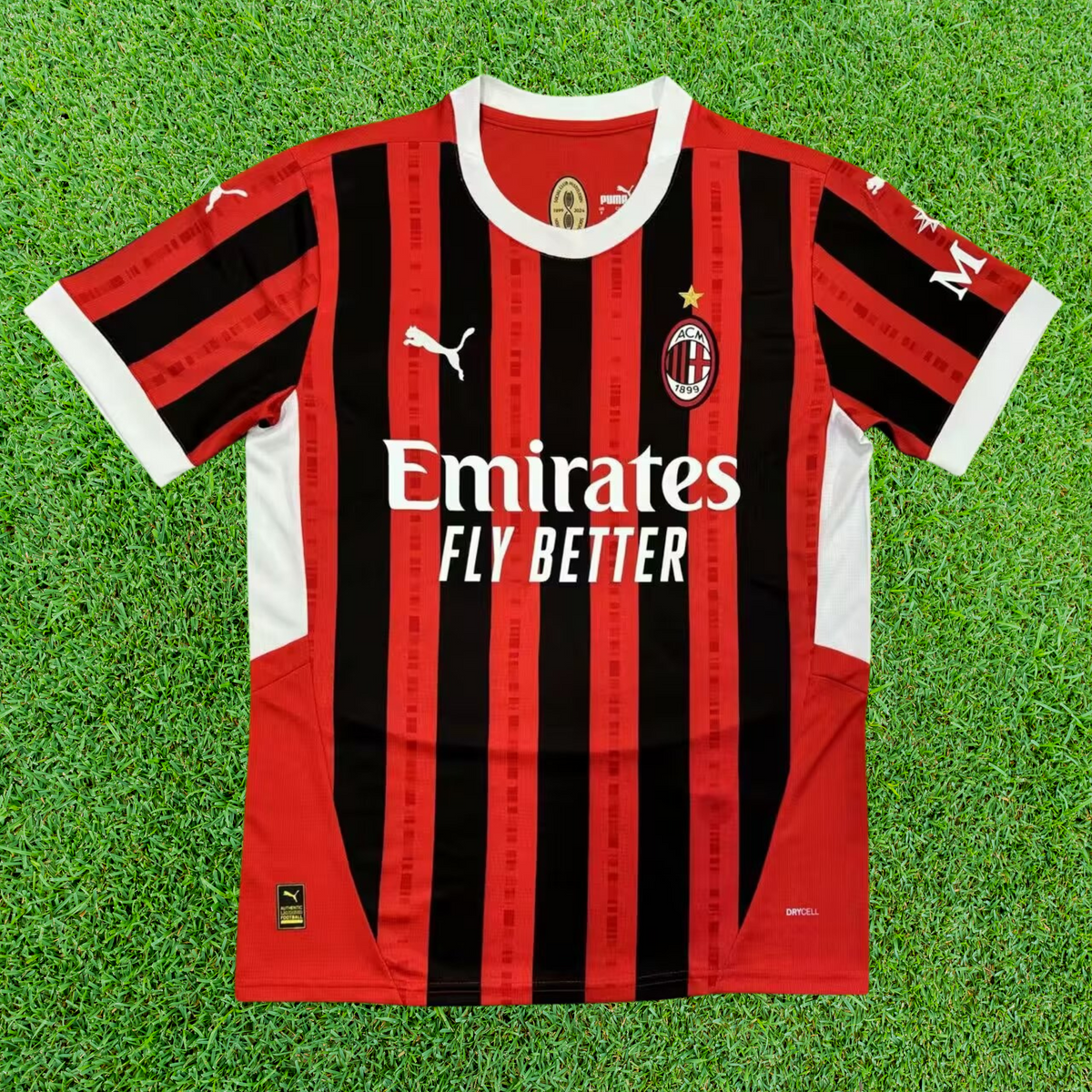 Camiseta local del AC Milan 24/25, versión para aficionados 