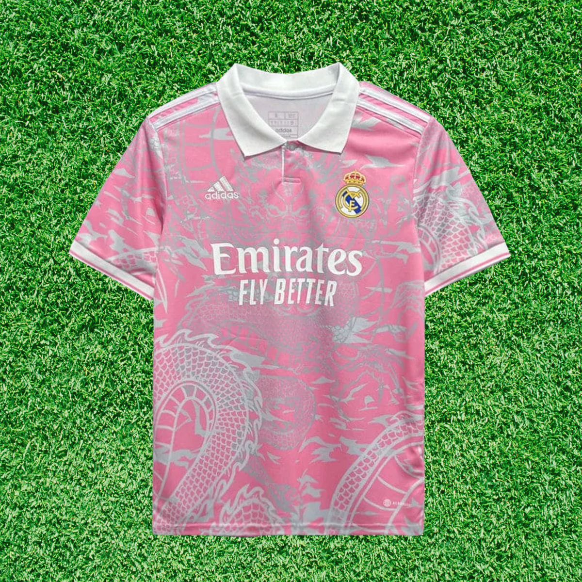 Real Madrid Special Edition Pink Dragon Jersey 25/26 Fan Version 
