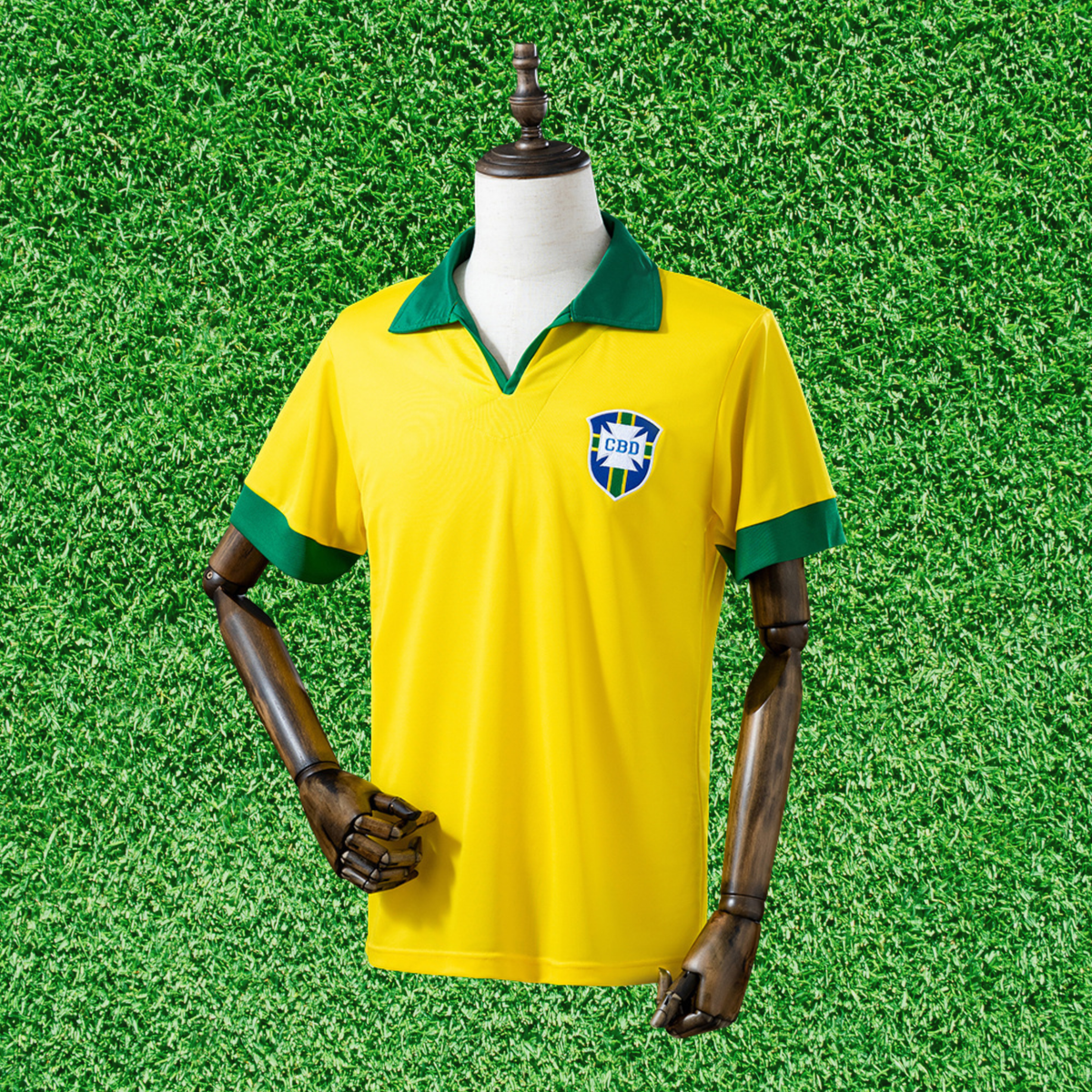 Brazil Home Jersey 1958 Retro 