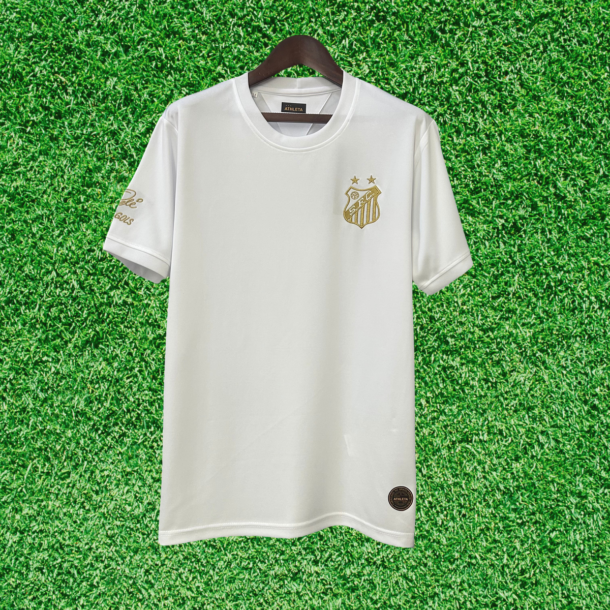 Santos Pelé 1000 Goals White Jersey 25/26 Fan