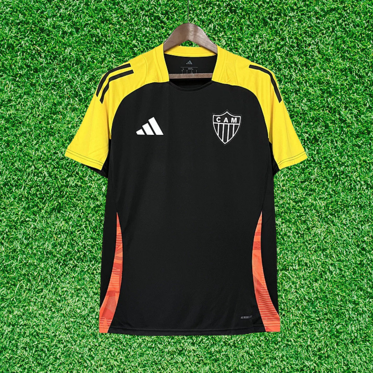 Atlético Mineiro Training Jersey, Black, 25/26, Fan Version