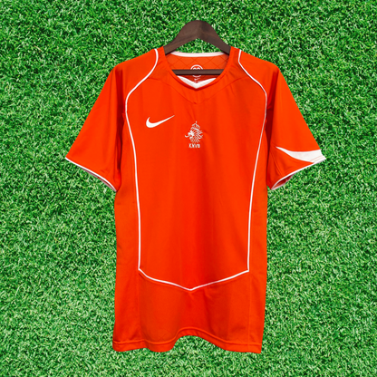 Netherlands Home Jersey 2004 Retro 