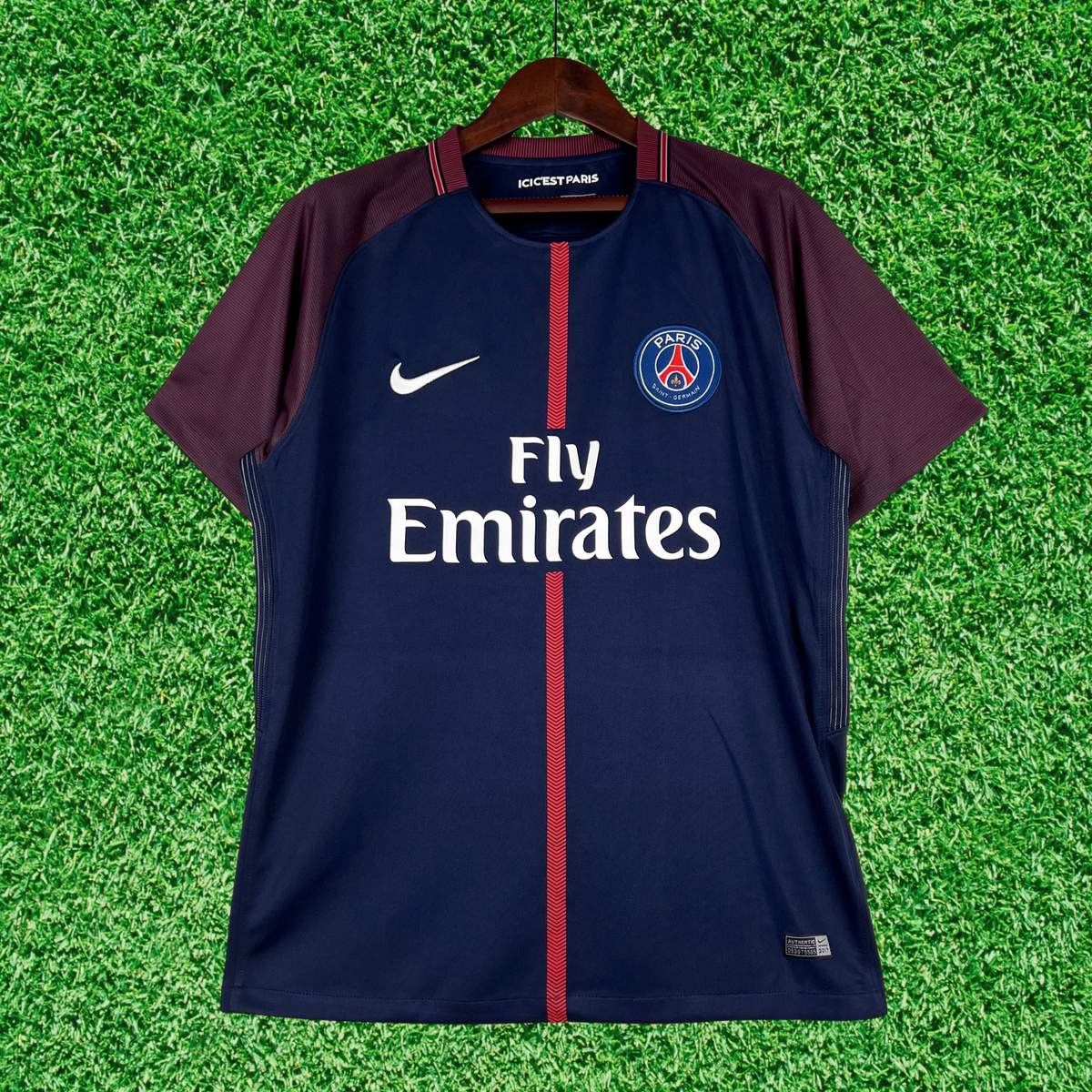 Camiseta retro de local del Paris Saint-Germain FC (PSG) 17/18 