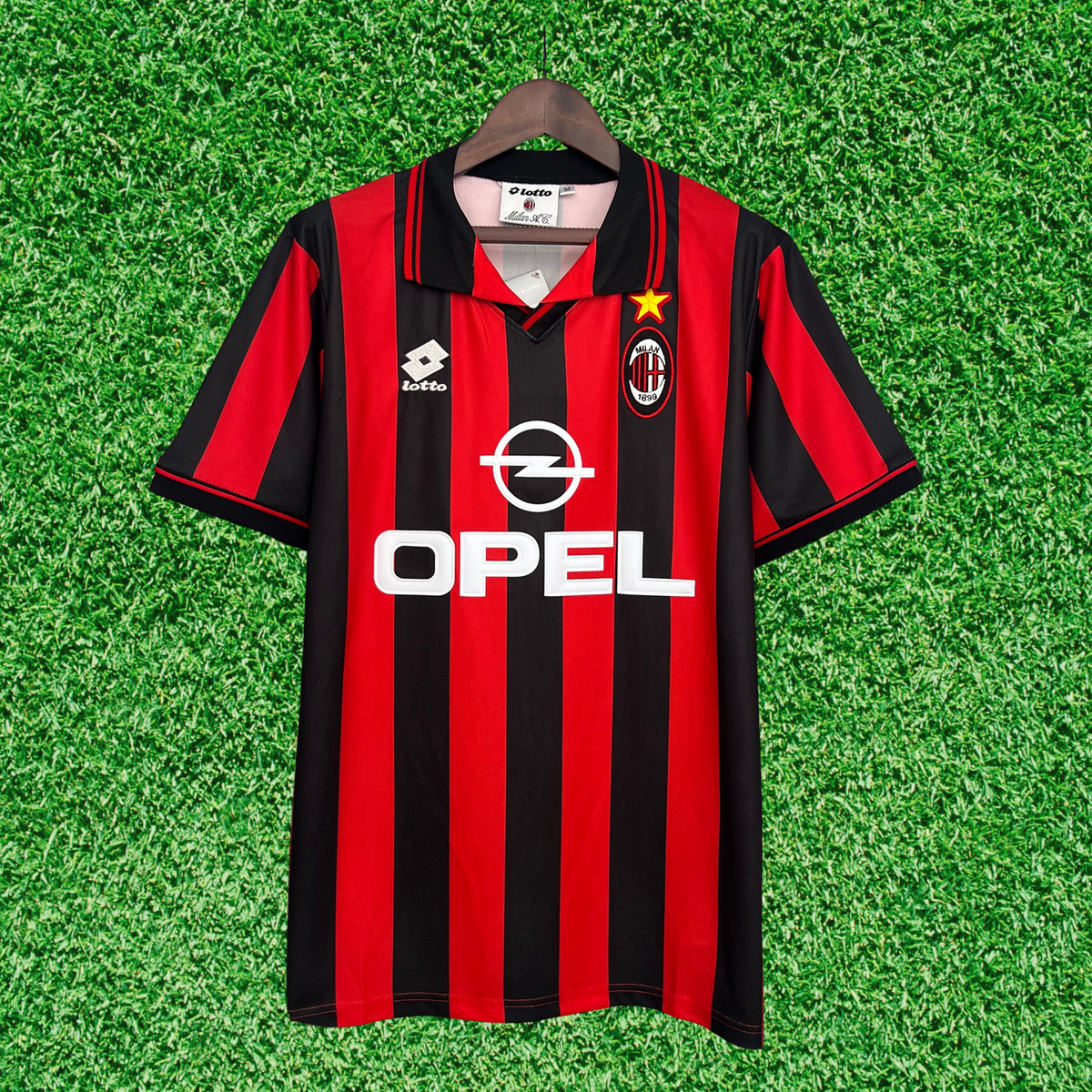 Camisa AC Milan I 97/98 Retrô