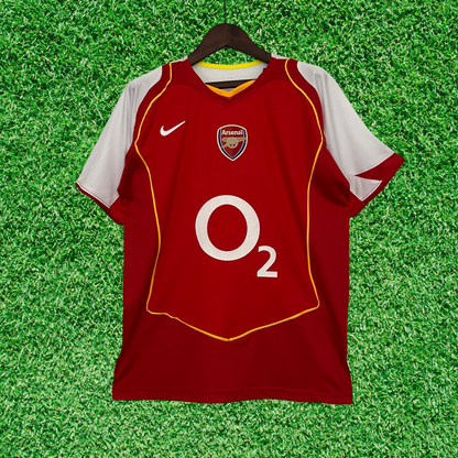 Camiseta de local del Arsenal 04/05 Retro 