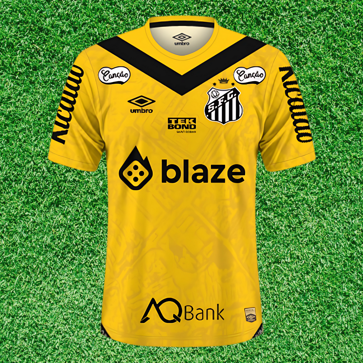 Camiseta tercera del Santos 24/25 versión para aficionados 