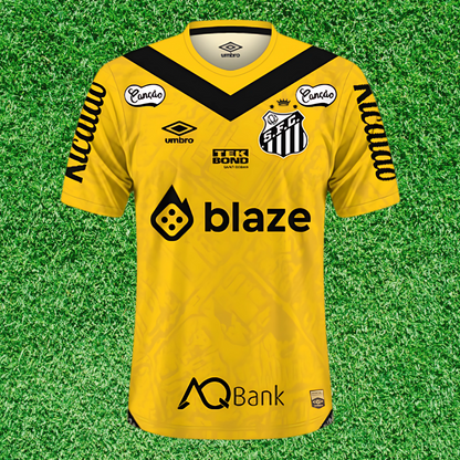 Camiseta tercera del Santos 24/25 versión para aficionados 