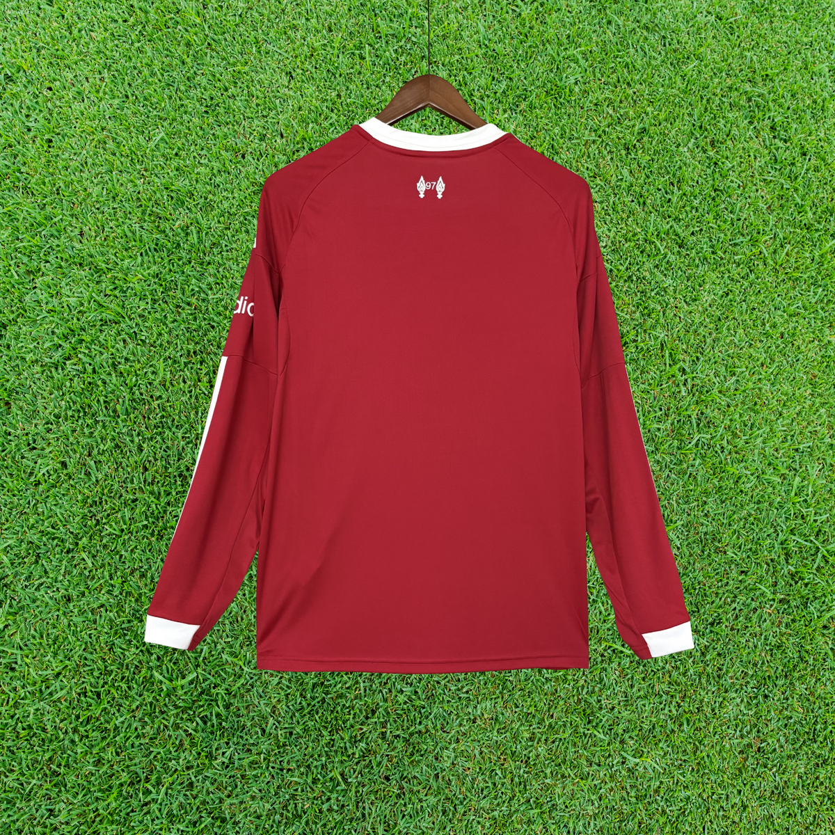 Camiseta local del Liverpool FC 25/26 de manga larga 