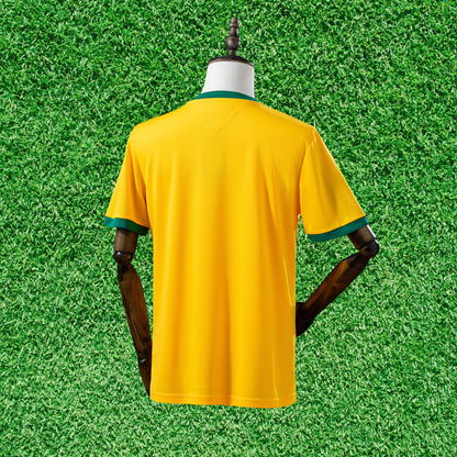 Camiseta de local de Brasil 1970 retro 