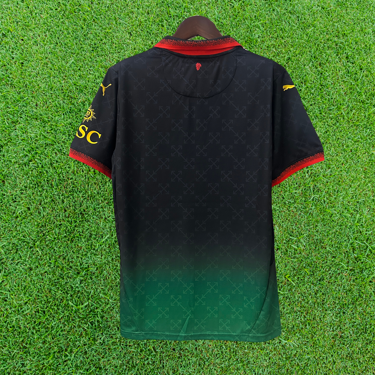 Camiseta de aficionado Off-White 25/26 del AC Milan 