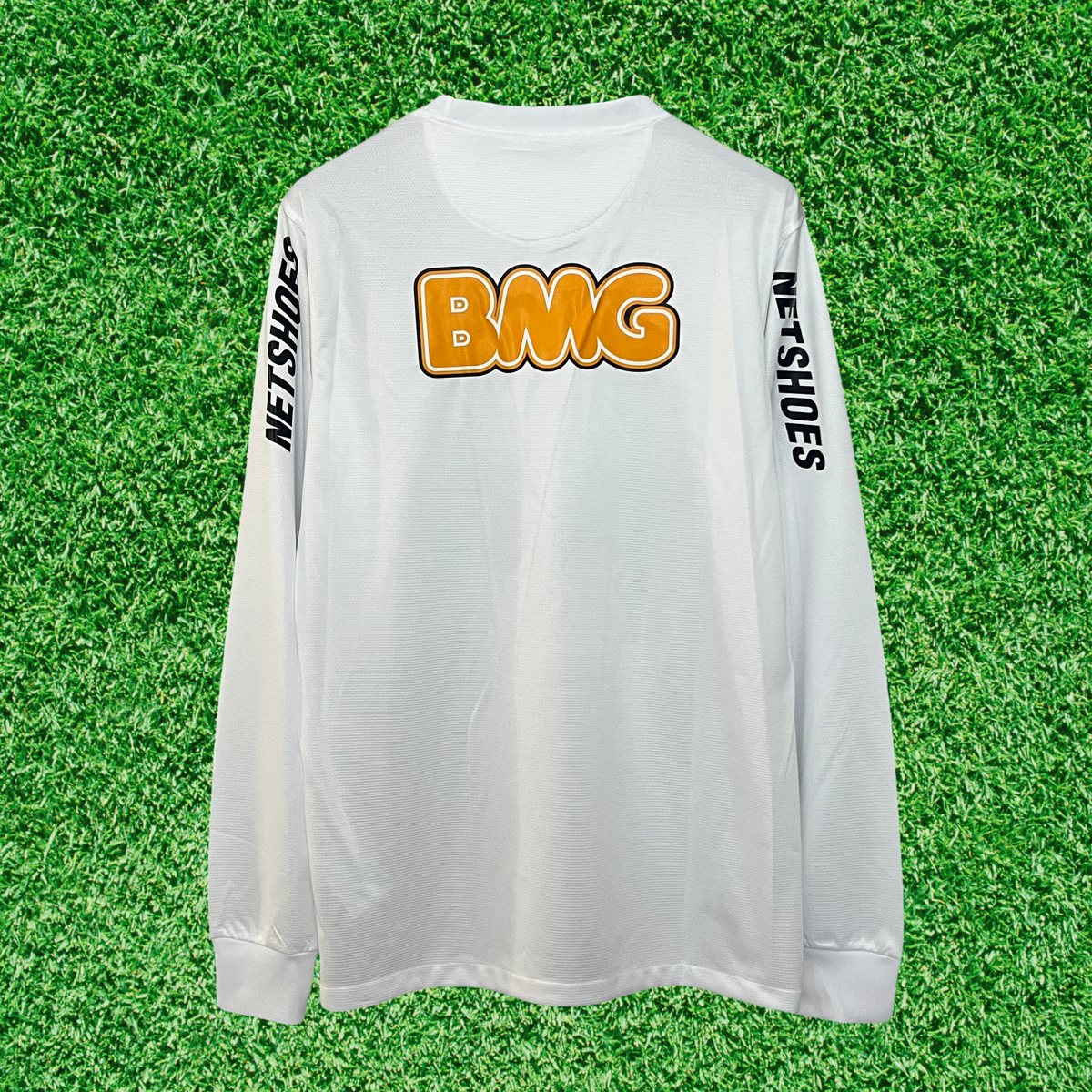 Camiseta de local del Santos 11/12 Retro Manga Larga 