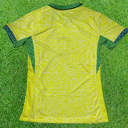 Camiseta local de Brasil 24/25, versión para aficionados para mujer 