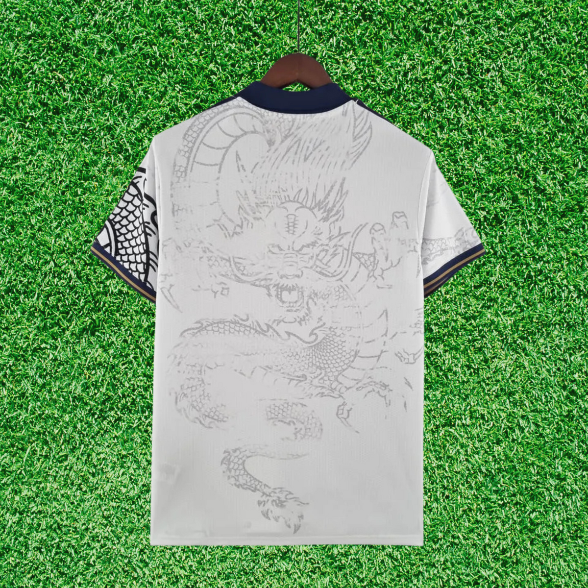Real Madrid Special Edition White Dragon Jersey 25/26 Fan Version 
