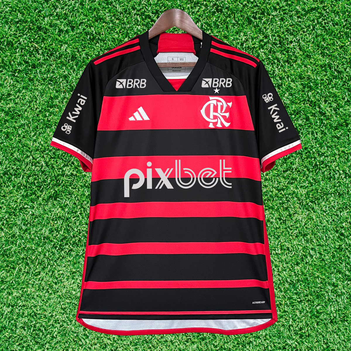 Flamengo Home Jersey 24/25 Fan Version