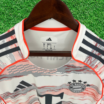Camiseta de visitante del Bayern Múnich 25/26, versión para aficionados 
