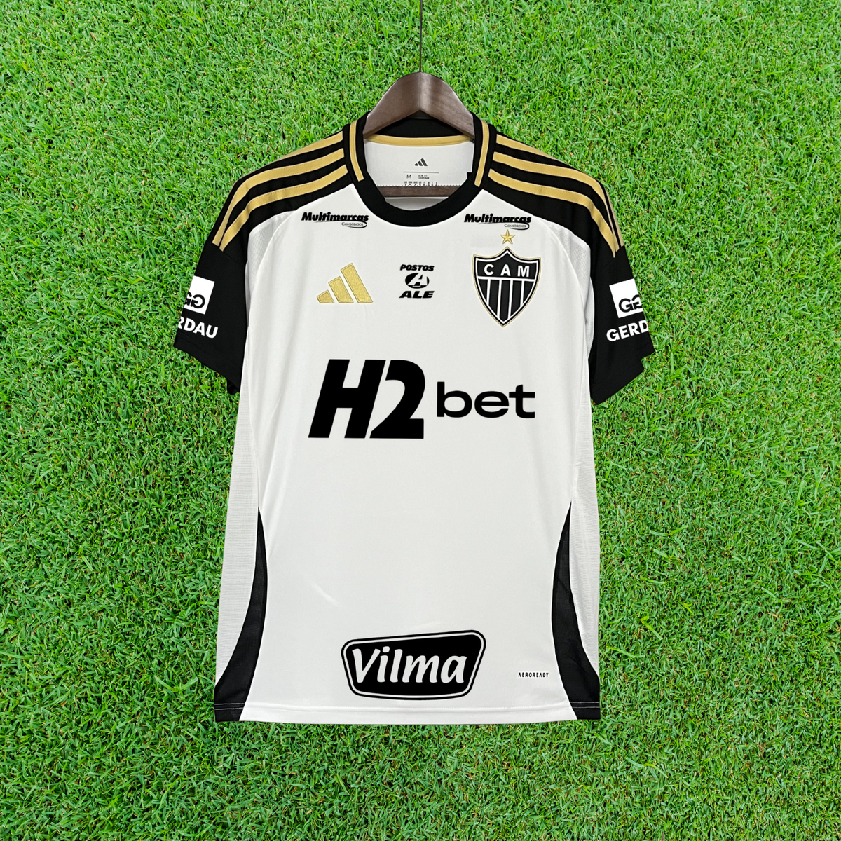 Camiseta Atlético Mineiro Visitante 25/26 Versión Fan 