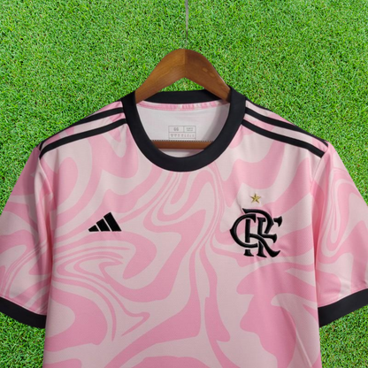 Camiseta rosa especial del Flamengo 25/26, versión para aficionados 