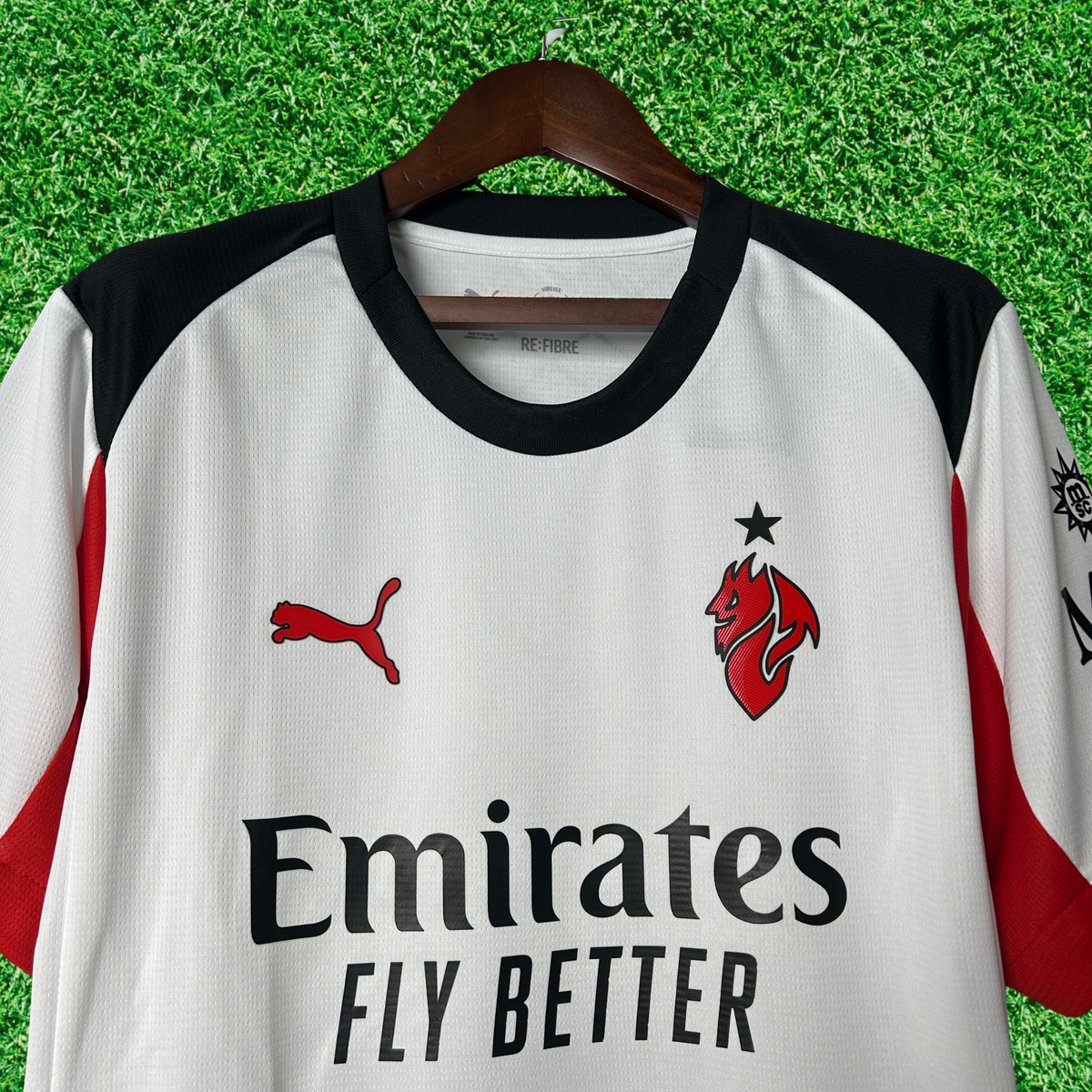 Camiseta de visitante del AC Milan 25/26, versión para aficionados 