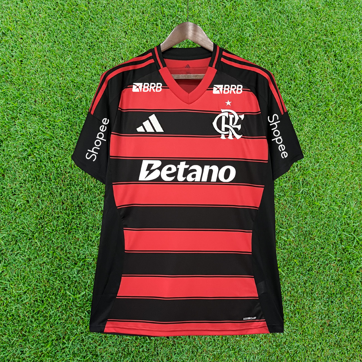 Camiseta Flamengo Local 25/26 Versión Fan 