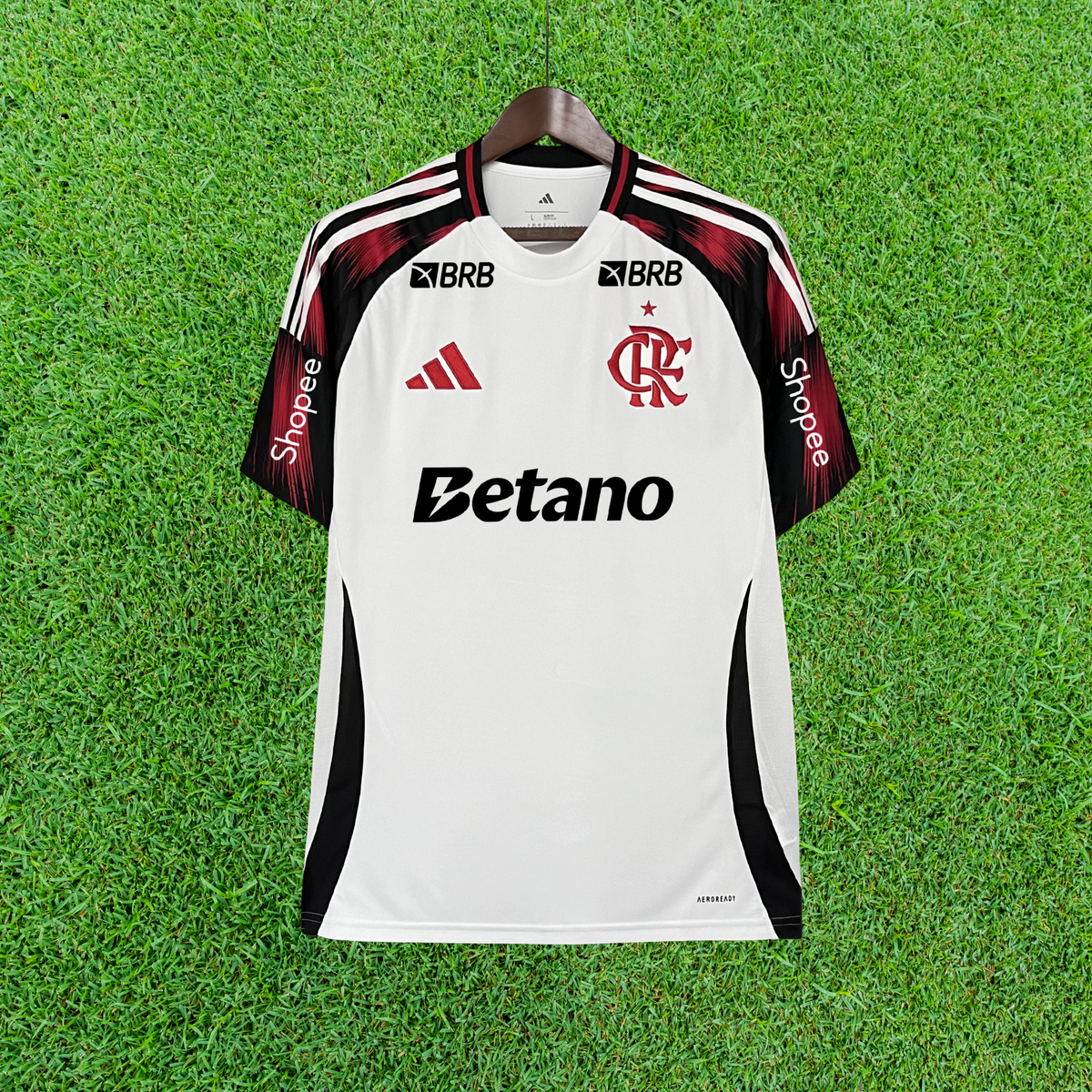 Camiseta Flamengo Visitante 25/26 Versión Fan 