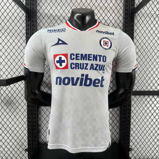 Cruz Azul 2025/26 Away Authentic Player FULL SPONSOR - Slim Fit