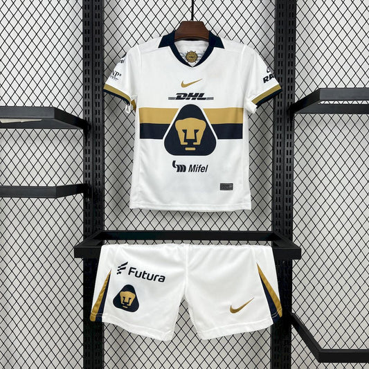 Pumas UNAM 2025/26 Home Kids Kit