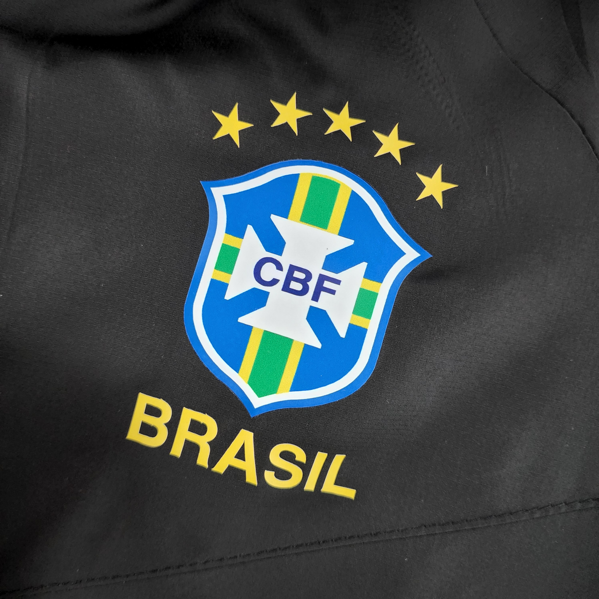 Brazil Black Windbreaker