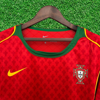 Portugal Home Jersey 2004 Retro 