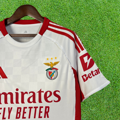 Camiseta de la tercera equipación del SL Benfica 25/26, versión para aficionados 