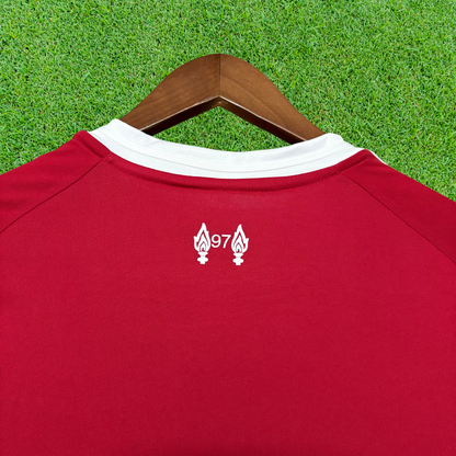 Camiseta local del Liverpool FC 25/26 de manga larga 