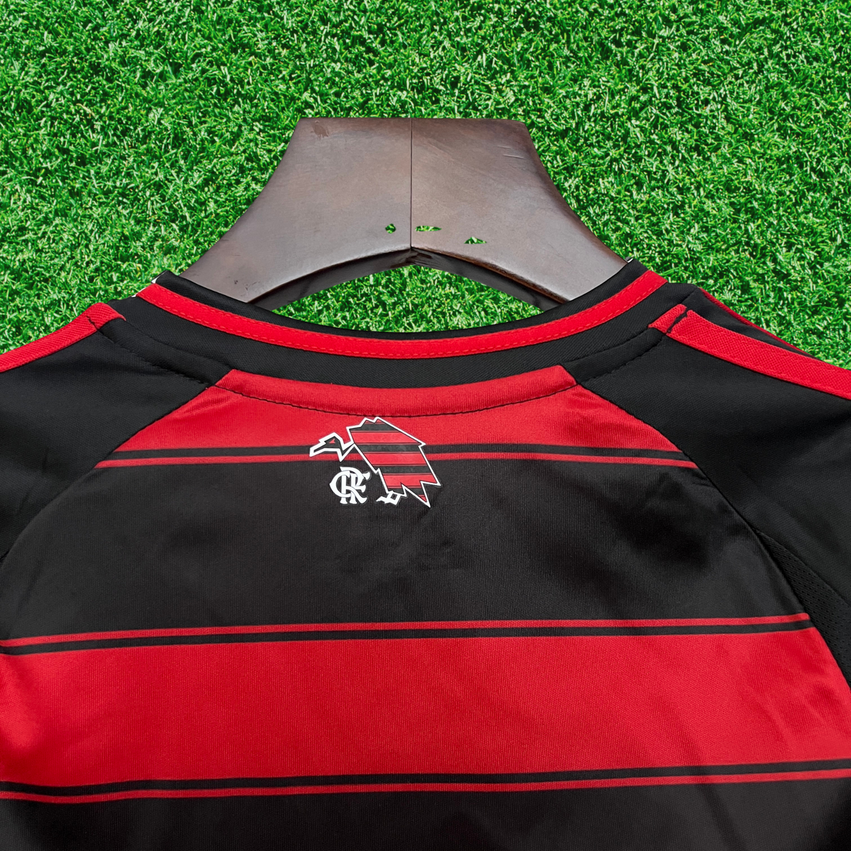 Flamengo Home Kit Manga Larga 25/26 Niños 