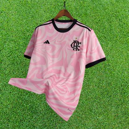 Camiseta rosa especial del Flamengo 25/26, versión para aficionados 