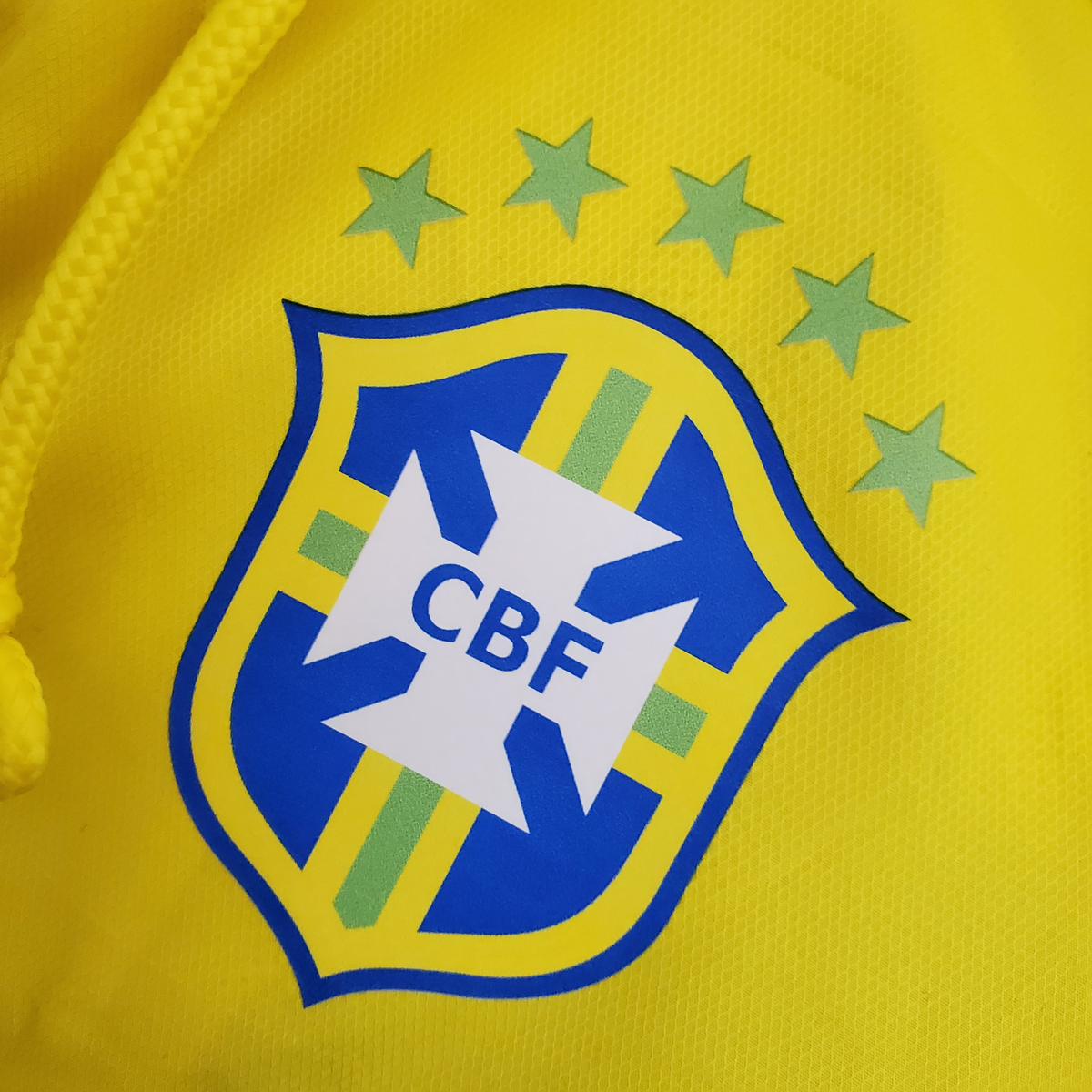 Brazil Blue/Yellow Windbreaker
