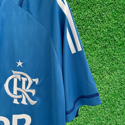 Camiseta de portero del Flamengo, azul, 23/24, versión para aficionados 