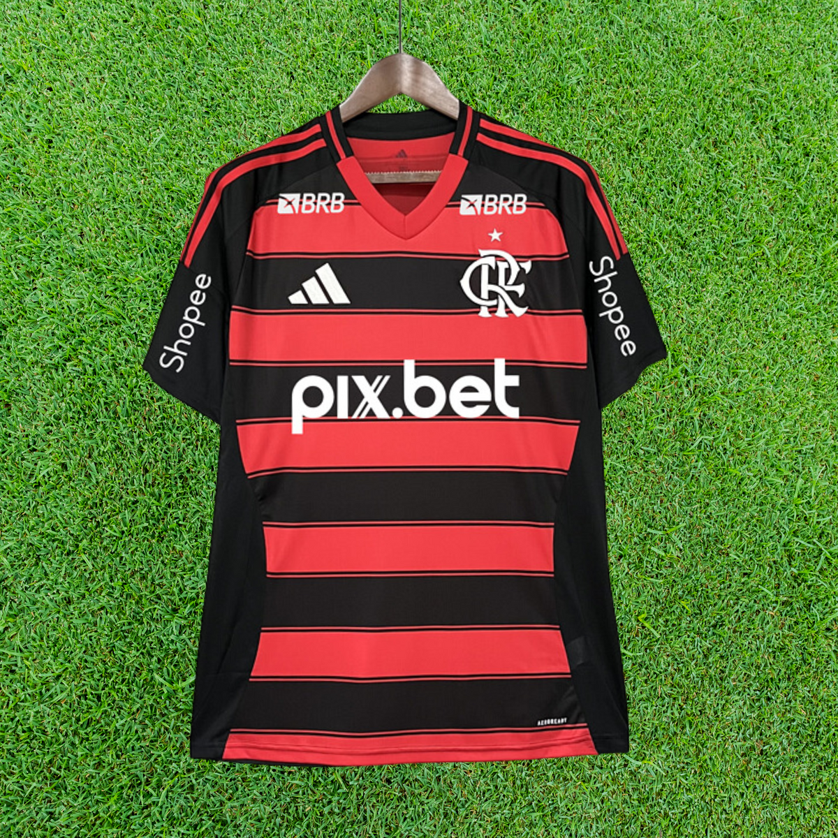 Camiseta Flamengo Local 25/26 Versión Fan 