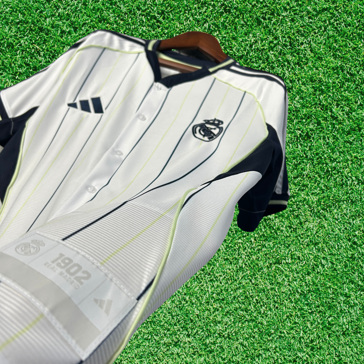 Real Madrid Baseball Jersey - US Pack 25/26 Retro 