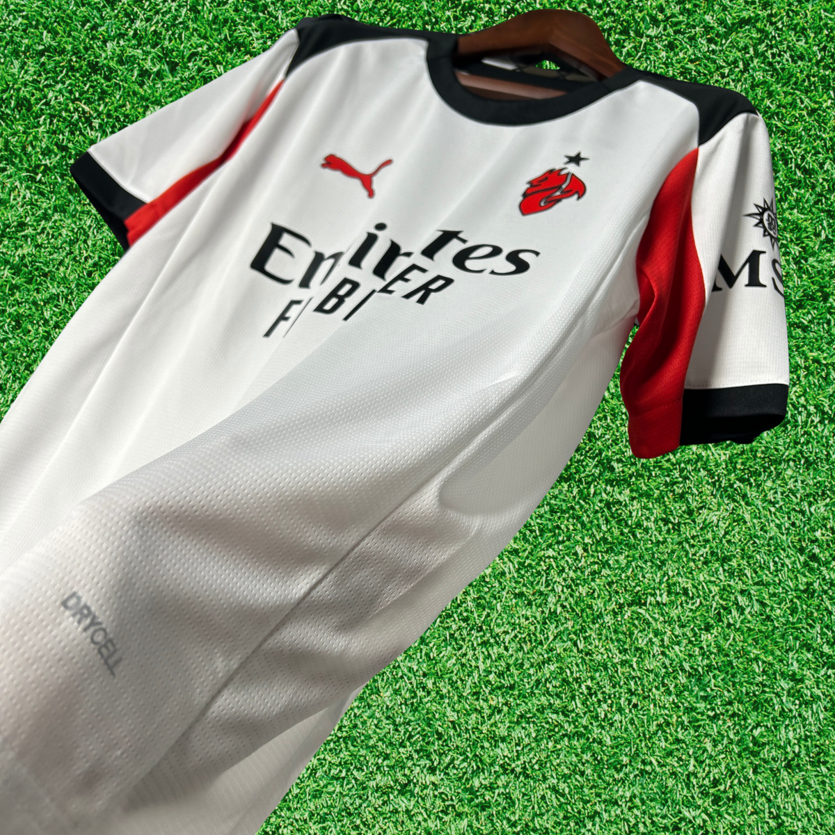 Camiseta de visitante del AC Milan 25/26, versión para aficionados 
