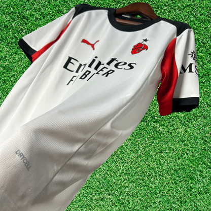 Camiseta de visitante del AC Milan 25/26, versión para aficionados 