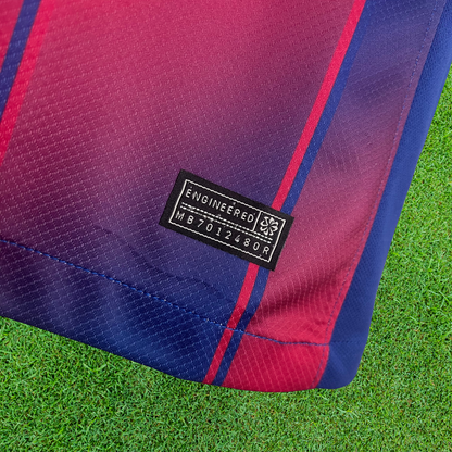 Camiseta local del Barcelona 25/26 para mujer, versión para aficionados 