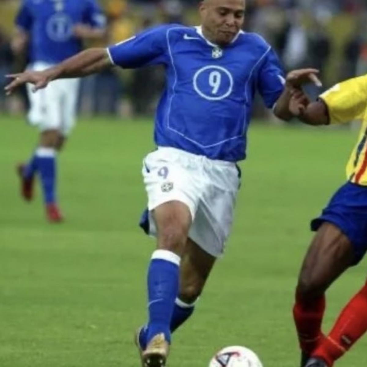 Brazil 2004 Retro Away Jersey 