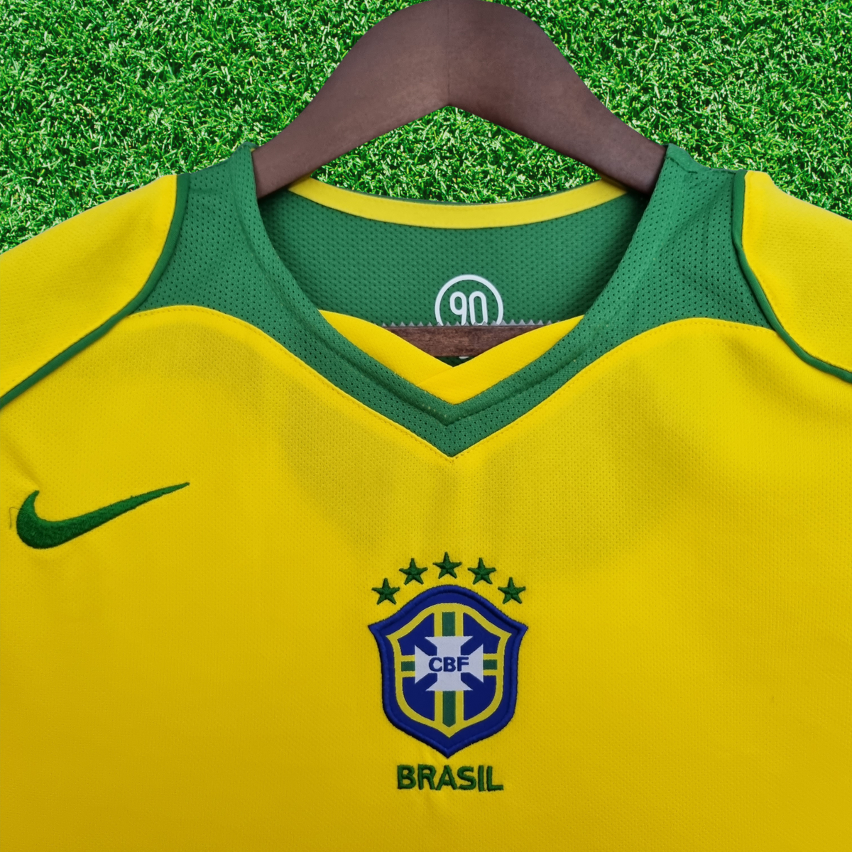 Camisa Brasil I 2004 Retrô