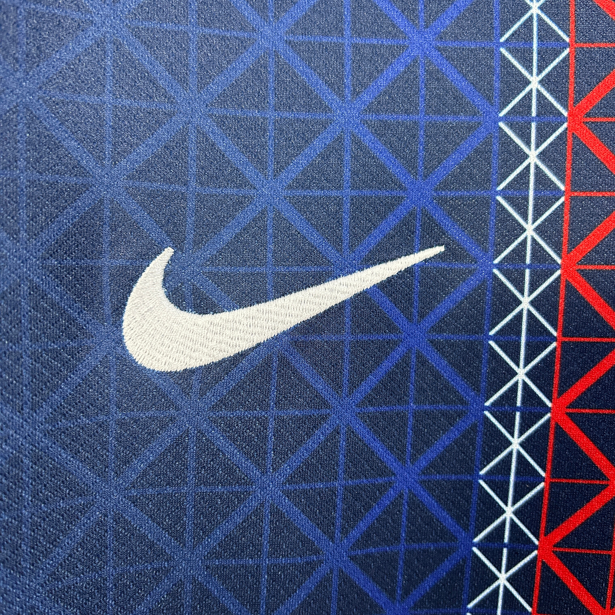 Camiseta local del Paris Saint-Germain FC (PSG) 25/26, versión para aficionados 