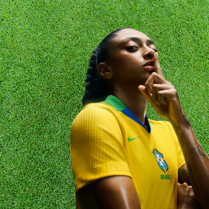 Camisa Brasil Time Feminino I 2025 Torcedor