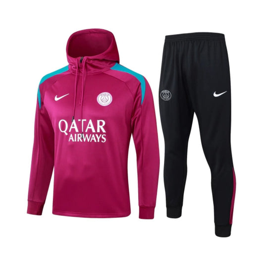 PSG 24/25 - Tracksuit - Half Zip with Hood