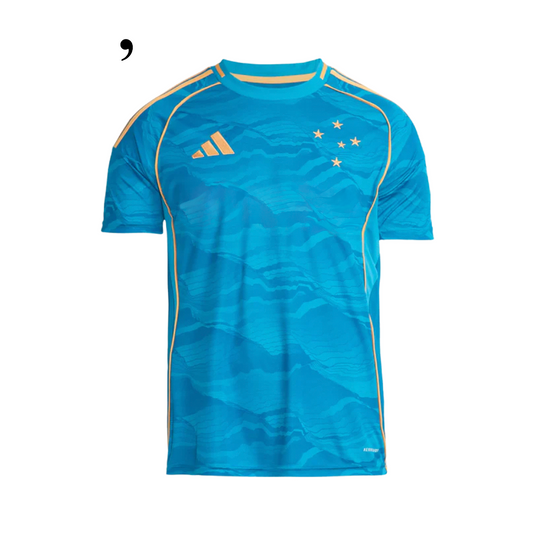 Camiseta de la tercera equipación del Cruzeiro 2025/26 - Versión para aficionados - Sin patrocinio