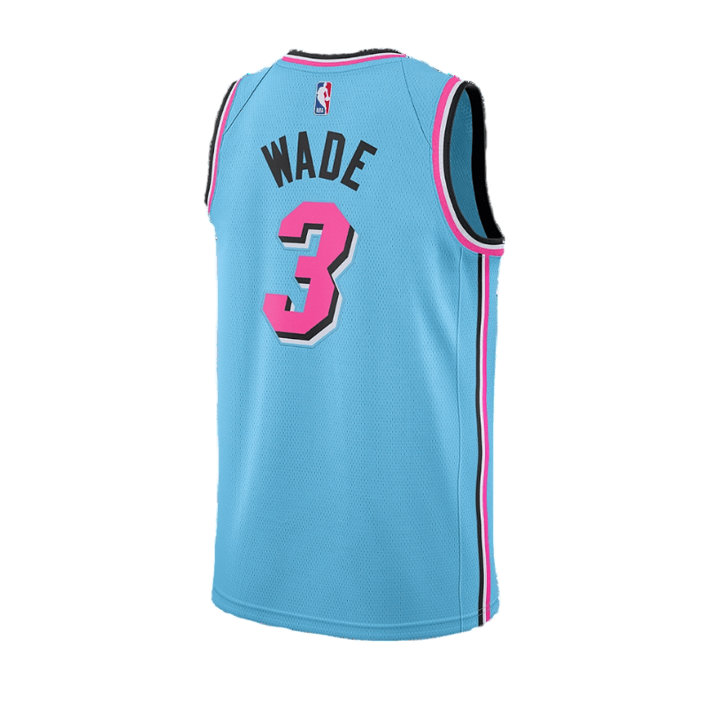 Miami Heat Dwyane Wade Nike City Edition - Azul 