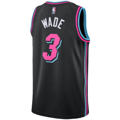 Edición Nike de Dwyane Wade de los Miami Heat - Negro 