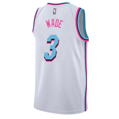 Edición Nike de Dwyane Wade de los Miami Heat - Blanco 