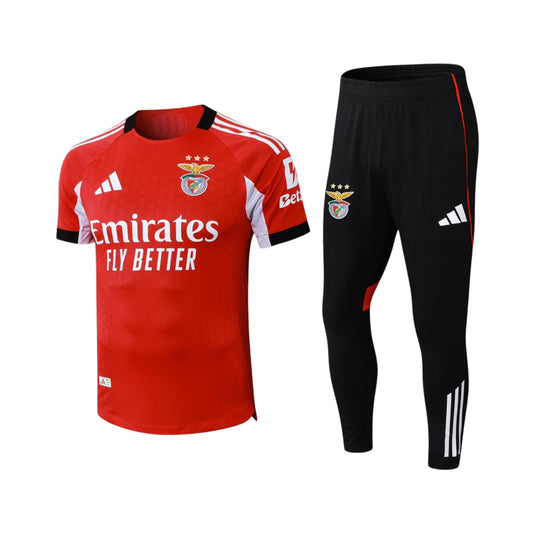 Equipación del Benfica, pantalón y camiseta rojos 2025/26 - NUEVO LANZAMIENTO 