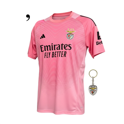 Camiseta de portero del Benfica rosa 2025/26 - NUEVO LANZAMIENTO